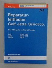Werkstatthandbuch golf jetta gebraucht kaufen  Jever