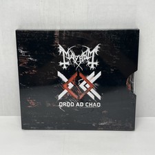 Mayhem Ordo Ad Chao with Metal Slipcase CD SOM 150 Black Metal comprar usado  Enviando para Brazil
