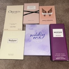 Perfume boxes different for sale  LUTTERWORTH