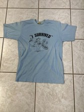 Vintage Compaq Computer I Survived Ka-pow Magnum Masculino Grande Azul Raro Fabricado nos EUA comprar usado  Enviando para Brazil