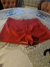 red pvc shorts for sale  BARNSLEY