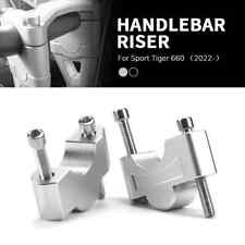 Adaptador de braçadeira de montagem em barra de gordura Guidão Risers para Sport Tiger 660 2022 - comprar usado  Enviando para Brazil