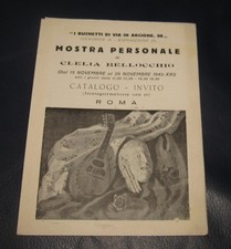 1943 invito mostra usato 1943 invito mostra usato  Roma