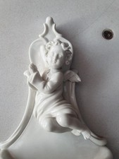 Benitier ange porcelaine d'occasion  Sélestat