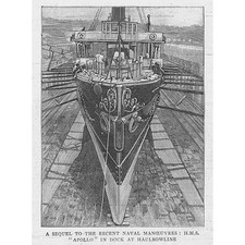 Hms apollo dock for sale  GLASGOW