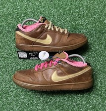 Estojo de guitarra Nike SB Dunk Low Gibson marrom tamanho 8.5 (313170-271) comprar usado  Enviando para Brazil