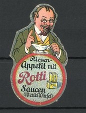 Reklamemarke rotti riesenappet gebraucht kaufen  Berlin