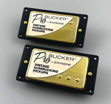 Epiphone ProBucker Humbucker Alnico 5 conjunto captador dourado para LP&SG 5 plugue de fio comprar usado  Enviando para Brazil