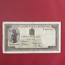 Romania banknotes 500 for sale  LONDON