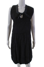 Usado, Vestido bolha Herchcovitch Alexandre feminino seda linha A preto tamanho médio comprar usado  Enviando para Brazil