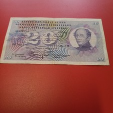 Banconota 20 franchi usato Banconota 20 franchi usato  Vittorio Veneto