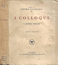 Colloqui altre poesie. usato  Italia