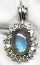 Labradorit bergkristall anhän gebraucht kaufen  Leutkirch im Allgäu