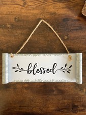 Farmhouse blessed metal for sale  Denver