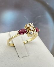 Anello rubini brillanti usato  Campobasso