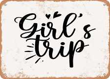 Metal sign girl for sale  USA