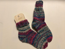 Socken handgestrickt grau gebraucht kaufen  Remchingen