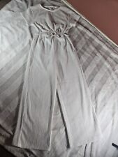 Macacão Zara infantil meninas malha texturizada branca cintura lateral recortada 10 140 comprar usado  Enviando para Brazil