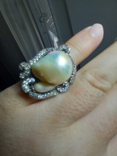 anello perla usato  Firenze