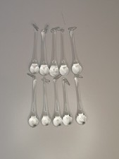Clear glass chandelier for sale  ROTHERHAM