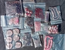 Assorted beads glass for sale  SHEFFIELD
