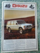 Isuzu trooper large for sale  RUSHDEN