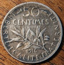 Centimes 1916 silver for sale  DUKINFIELD