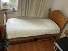 Pine single bed for sale  LONDON