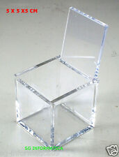 Scatola plexiglass bomboniera usato  Casagiove