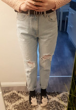 Boyfriend mom jeans gebraucht kaufen  Hannover