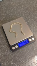 Gold belcher bracelet for sale  NORWICH