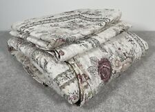 Chateau quilted bedspread for sale  PETERBOROUGH