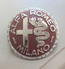 Emblema vintage logotipo ALFA ROMEO estado intocado por volta de 1946 metal comprar usado  Enviando para Brazil
