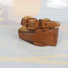 Ceinture cuir vintage d'occasion  Villemomble