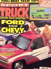 Usado, Sport Truck Magazine Ford Vs. Chevy S-10 Vs Ranger July 1993 012118nonrh comprar usado  Enviando para Brazil