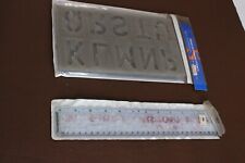 Lettering stencil numbers for sale  NORTHALLERTON