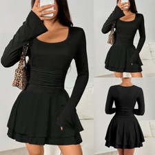 Damen langarm minikleid gebraucht kaufen  Obertshausen