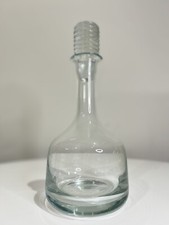 Elegante garrafa de vidro transparente com tampa aparafusada - Perfeita para licor, óleos, decoração comprar usado  Enviando para Brazil