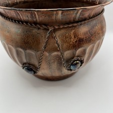 Metal hammered planter for sale  Thousand Oaks