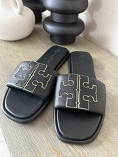 Tory Burch Damskie skórzane sandały wsuwane Rozmiar US 9 Nowe bez metki na sprzedaż  Wysyłka do Poland