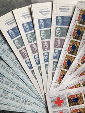 Lot carnets timbres d'occasion  Villé