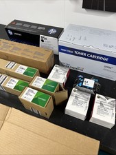 11 cartuchos de tinta/suprimentos de impressora a granel HP85A TN217 HP64 HP57 HP61XL Lexmark fabricante de equipamento original comprar usado  Enviando para Brazil