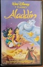 Vhs aladdin classici usato  Cagliari