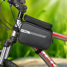 Bolsa de ciclismo B-SOUL padrão reflexivo grande capacidade bolsa de bicicleta capa de telefone comprar usado  Enviando para Brazil
