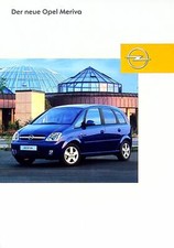 247664) Opel Meriva Prospekt 12/2002 comprar usado  Enviando para Brazil