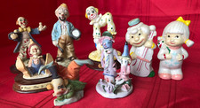 Vintage clown figurines for sale  CHURCH STRETTON