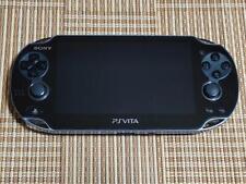 Console Sony PS Vita PCH-1100 3G Wi-Fi somente cristal preto região livre testado comprar usado  Enviando para Brazil