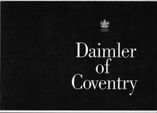 1970 daimler brochure for sale  NEWMARKET