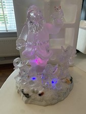 Lighted santa scene for sale  BRENTWOOD