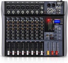 Interface de mixer de áudio Froket CT8 profissional 8 canais, console de DJ Bluetooth comprar usado  Enviando para Brazil